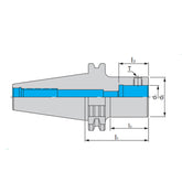 DAT/MCK Boring Head Shank - Big-tools Industrial Supply Tools for Metal Cutting